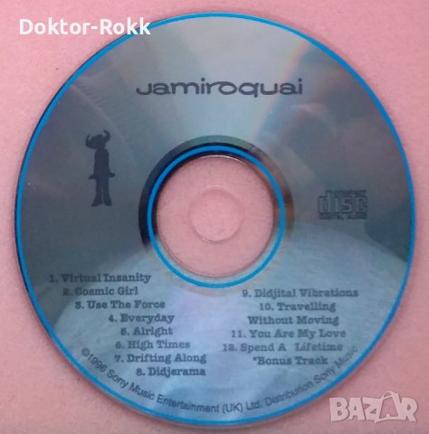 Jamiroquai – Travelling Without Moving (1996, CD)