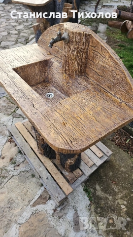 Градински чешми от щампован бетон, снимка 2 - Други - 53588443