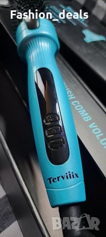 Нова Керамична четка за коса/Йонна четка за къдрене с горещ въздух, снимка 7 - Други - 41433610