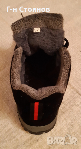 Продавам нови зимни юношески обувки , снимка 3 - Мъжки боти - 52698437
