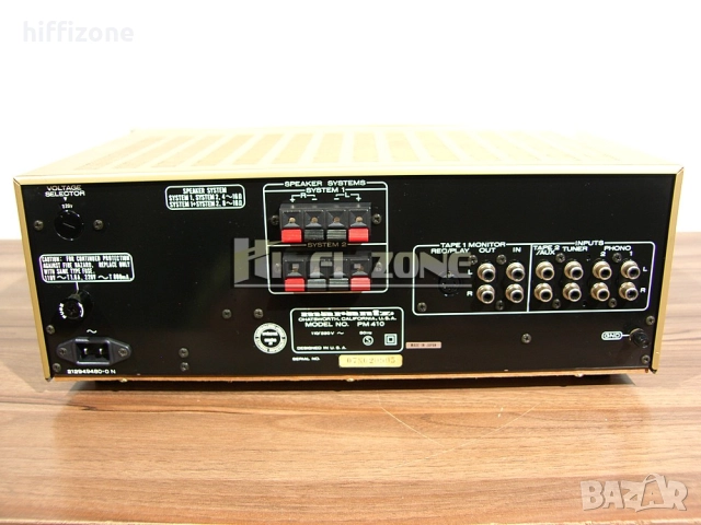 Усилвател    Marantz pm-410 /1 , снимка 6 - Ресийвъри, усилватели, смесителни пултове - 51606611