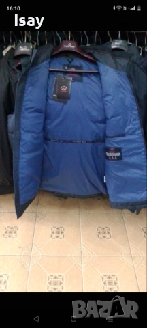 Мъжки зимен елек Паул Шарк в тъмно син цвят Л последен размер , снимка 3 - Спортни дрехи, екипи - 52791368