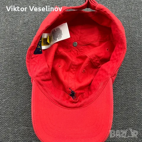 Polo Ralph Lauren Шапка С Козирка Червена One Size OSFA, снимка 6 - Шапки - 55848323