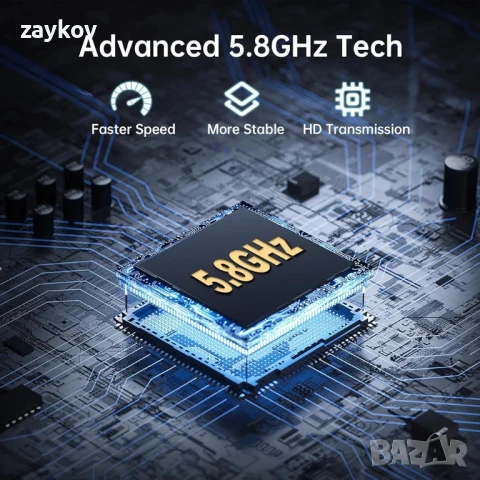 HSTOP Carplay безжичен адаптер, актуализирана версия 2024, безжичен CarPlay адаптер, снимка 6 - Друга електроника - 50539939