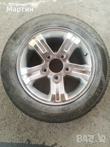 Джанта - оригинална 16 цола + гума,която става за резервна за Киа Соренто , снимка 2 - Гуми и джанти - 53113762
