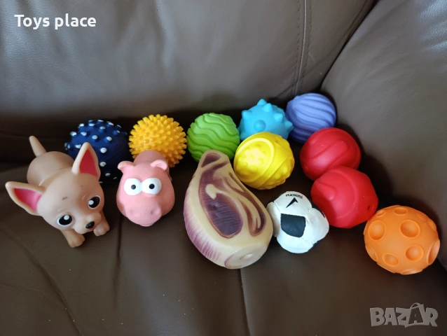 Лот гумени играчки за куче 