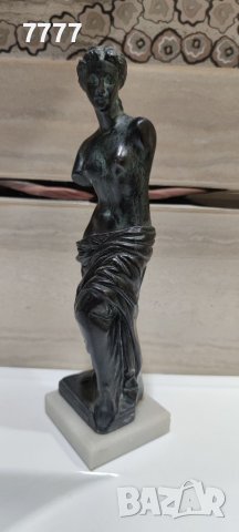 Бронзова авторска статуетка - Венера Милоска, снимка 3 - Антикварни и старинни предмети - 39584167