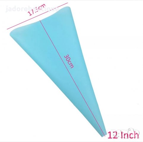 Силиконов сладкарски пош за многократна употреба 30 см , снимка 3 - Аксесоари за кухня - 35761517