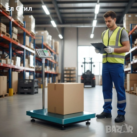 Електронен кантар с платформа до 1000 кг, снимка 2 - Везни - 53804678