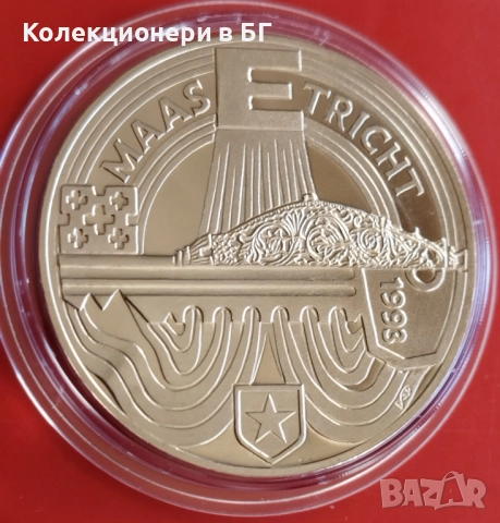 10 ЕКЮ 1993 ГОДИНА - НИДЕРЛАНДИЯ, снимка 4 - Нумизматика и бонистика - 52954614