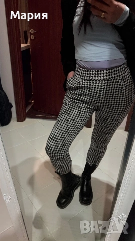 Елегантен панталон Lager 157 – модел „Alba“ (Пепит), снимка 7 - Панталони - 53729912