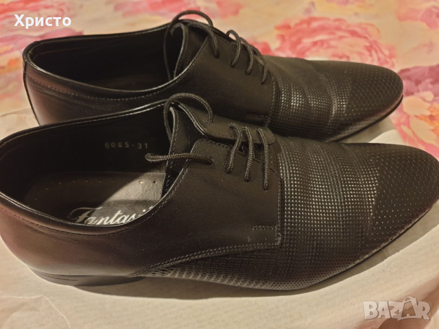 Мъжки обувки официални Fantasia, снимка 9 - Официални обувки - 36117594