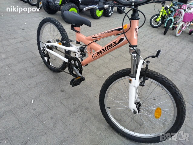 MATRIX Велосипед 20" FLASH розов, снимка 9 - Велосипеди - 53838930