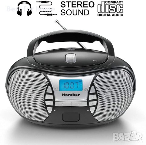 CD радио плеар Karcher RR 5025-B, снимка 3 - Аудиосистеми - 41907745