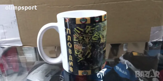 чаша Ботев Пловдив нова порцеланова 200мл, снимка 2 - Фен артикули - 47278344