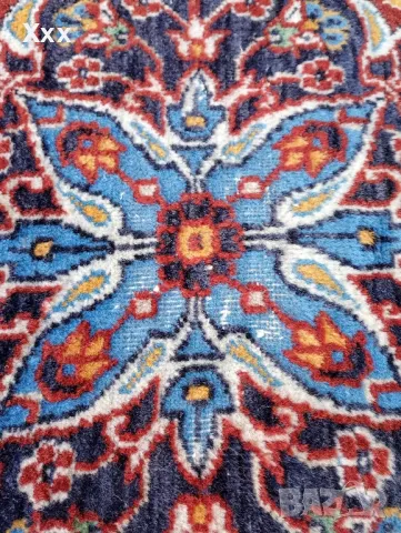 Ръчно тъкана вълнена пътека.Произход Иран.Топ качество за ценители., снимка 7 - Пътеки - 49392805