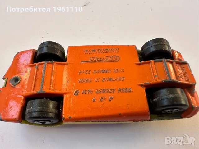  Matchbox Lesney No. 33 Datsun 126X Superfast., снимка 6 - Колекции - 56349758