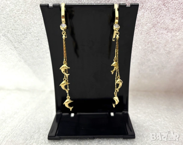 Златни Обеци-4,61 грама/14К (проба 585)