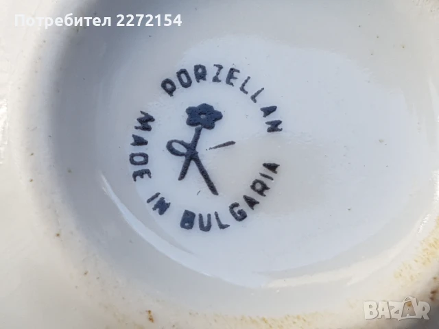 Порцеланова солничка, снимка 3 - Антикварни и старинни предмети - 51356242