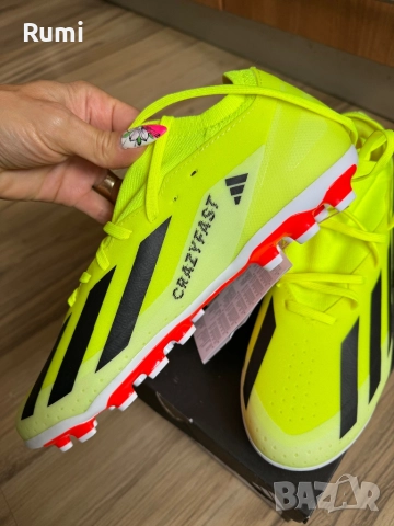 Нови оригинални бутонки adidas X CRAZYFAST LEAGUE 2G/3G AG! 44н, снимка 6 - Други спортове - 52249402