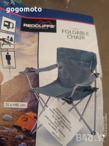 Стол сгъваем, НОВ сгъваем стол за плаж, за риба в удобен калъф , снимка 13 - Къмпинг мебели - 41736292