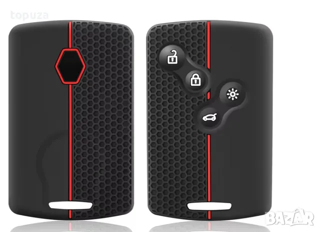 Силиконов кейс (калъф) за Renault Zoe Megane 3 Laguna 3 Stage Clio 4 Fluence Captur Scenic Nema, снимка 1