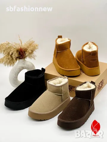 UGG дамски боти, чехли, снимка 9 - Дамски апрески - 56219701