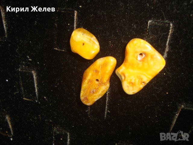 БАЛТИЙСКИ КРАЛСКИ МЛЕЧЕН 100% НАТУРАЛЕН КЕХЛИБАР 3 КЪСА за НАНИЗ КОЛИЕ ГЕРДАН 24837, снимка 12 - Колиета, медальони, синджири - 34561044