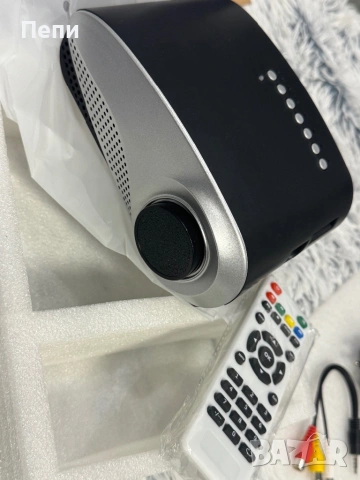 Mini LED Projector – HD проектор с дистанционно