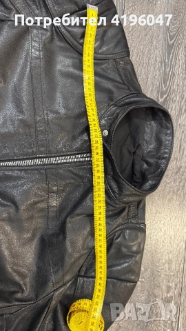 Мото яке от естествена кожа , снимка 6 - Якета - 52725653