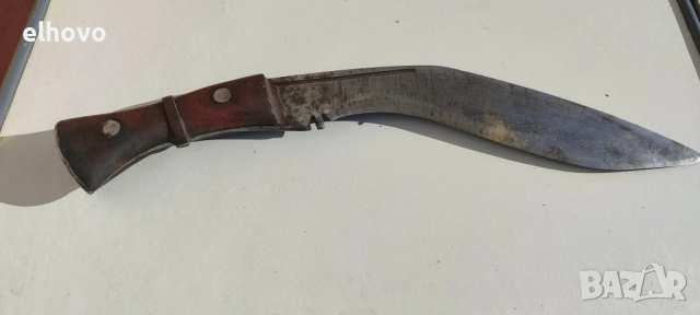 Стар нож кукри#1, снимка 3 - Антикварни и старинни предмети - 52811100
