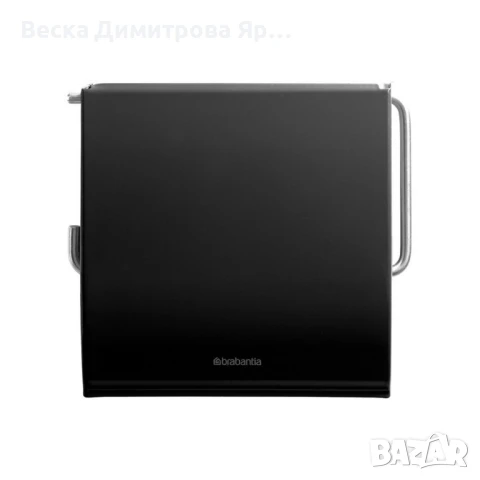 Държач за тоалетна хартия Brabantia ReNew Matt Black или Platinum, снимка 4 - Други стоки за дома - 50622415