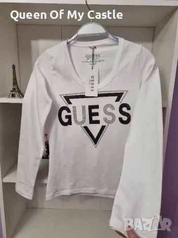 Дамска блуза Guess, снимка 3 - Тениски - 49039551