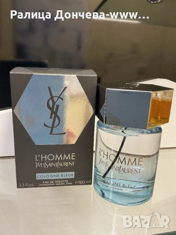 Парфюм без целофан-Yves Saint Laurent-L’homme-Cologne Bleue-EDT
