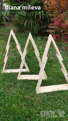 Дървени Елхи!!, снимка 5 - Декорация за дома - 52240047