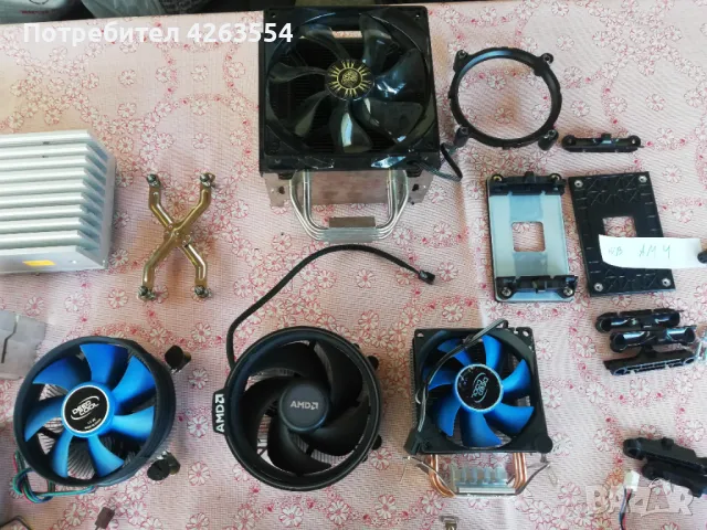 РАЗЧИСТВАНЕ Лот от охладители за компютър, снимка 2 - Други - 47546238