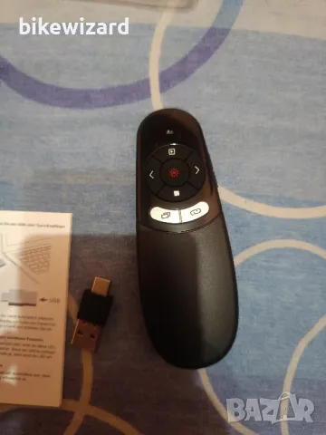 Powerpoint USB C презентатор безжичен 2,4 GHz НОВ, снимка 2 - Друга електроника - 49091909
