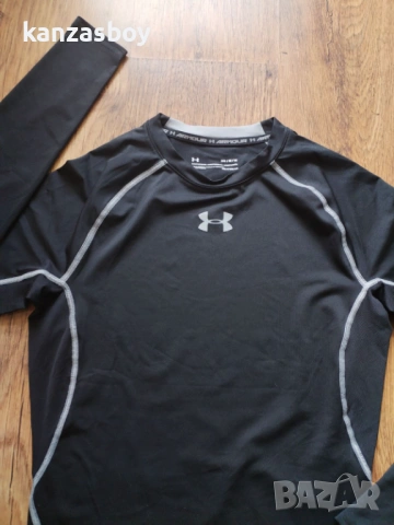 Under Armour ColdGear Jacquard Compression - мъжка фитнес блуза М , снимка 3 - Блузи - 53622999