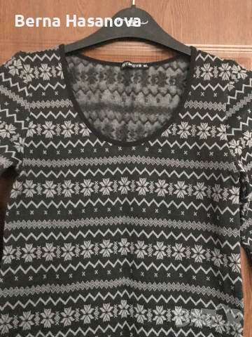 Зимна рокля, снимка 3 - Рокли - 36153234