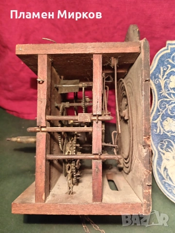 Много стар стенен часовник, снимка 6 - Антикварни и старинни предмети - 53193651