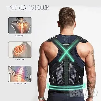 Коректор на стойката на гърба за мъже и жени-Коригирайте стойката си, снимка 4 - Други - 48732192