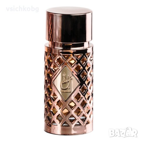 Луксозен арабски парфюм Jazzab Rose Gold от Al Zaafaran 100ml кехлибар, дървесни нотки, кедър пачули, снимка 2 - Унисекс парфюми - 41864306