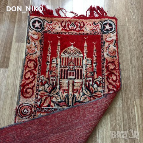 Османско Молитвенно Килимче, снимка 5 - Антикварни и старинни предмети - 41504957