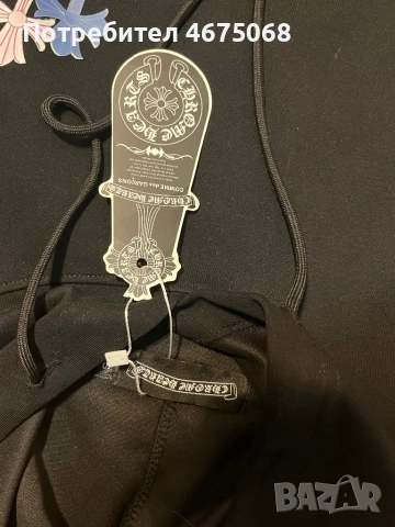 Chrome Hearts hoodie ОРИГИНАЛНО , снимка 3 - Спортни дрехи, екипи - 52743963