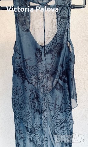 Копринена рокля TRANZIT PAR SUCH Италия, снимка 5 - Рокли - 42431356