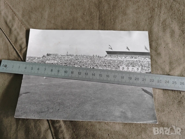 стара снимка футболен мач 