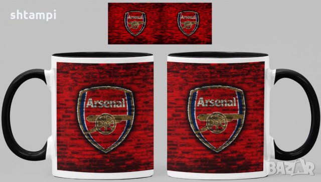 Чаша Арсенал Arsenal  Керамична, снимка 2 - Фен артикули - 34782808