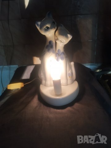 фигуративна настолна лампа-котета, снимка 6 - Настолни лампи - 35788054