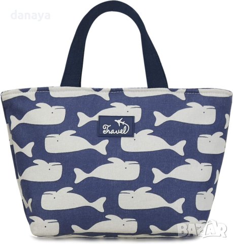 1484 Термо чанта за храна и напитки Бели мечки, снимка 3 - Хладилни чанти - 40999454