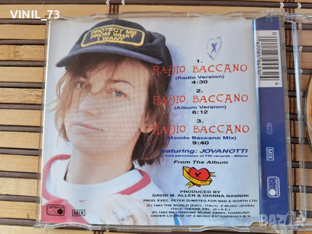 Gianna Nannini Featuring Jovanotti – Radio Baccano, снимка 3 - CD дискове - 50358806